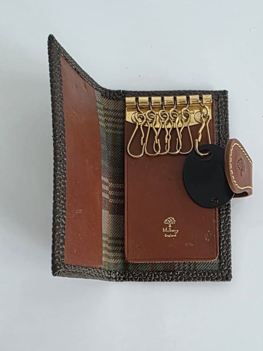 MULBERRY VINTAGE KEY CASE! RARE!! - Picture 3 of 14